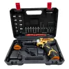 A complete set of multi-functional power tool sets for home maintenance, woodworking, grinding, drilling, and combination tool accessories details Picture